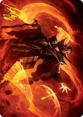 Plargg, Dean of Chaos (53/81) Art Card (ASTX) - Gold-Stamped Signature