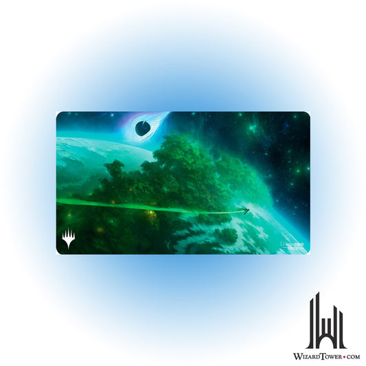 Playmat - Edge of Eternities Mythic Land Green