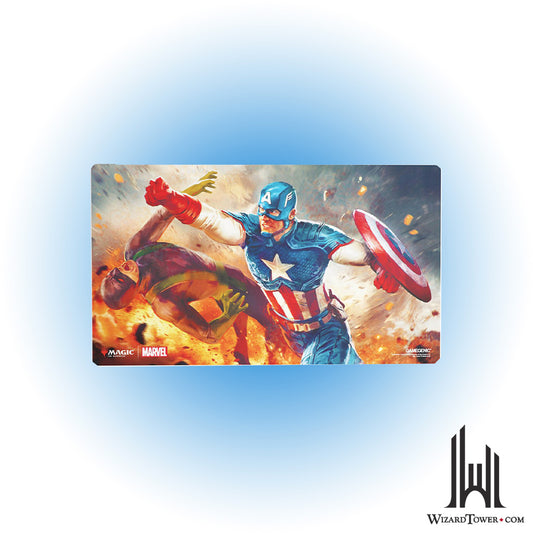 Playmat - Marvel Super Heroes Prime - Captain America, Super-Soldier