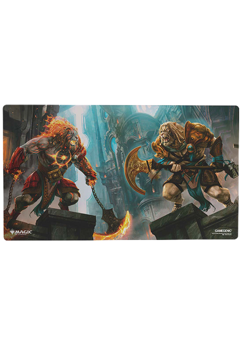 Playmat - Reality Fracture - Ajani, Path of Vengeance / Ajani, Counterattack Leader Shiny