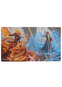 Playmat - Reality Fracture - Chandra, Torch of Defiance / Chandra, Chill of Compliance Shiny