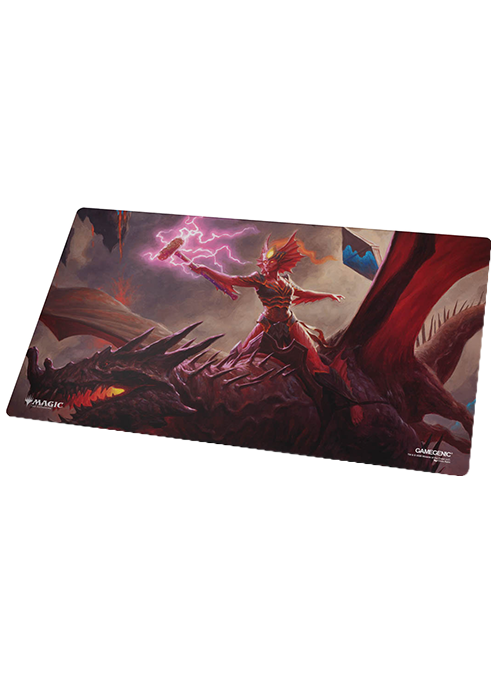Playmat - Reality Fracture - Kiora of Salt and Sand / Kiora of Fire and Ashes Double-Sided
