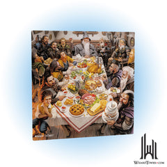 Playmat - The Hobbit - Bilbo's Pantry 2-Player Playmat