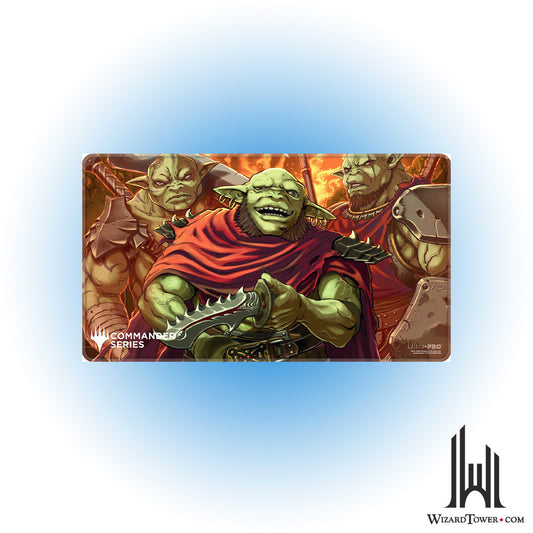 Playmat - Comander Series - Krenko (Black Stitched)