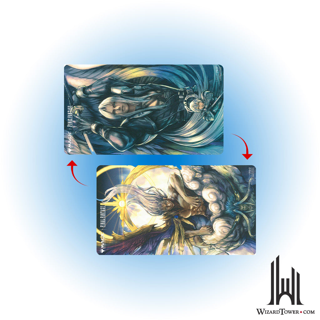 Playmat - Final Fantasy - Sephiroth, Fabled SOLDIER // Sephiroth, One-Winged Angel (Double-Sided)
