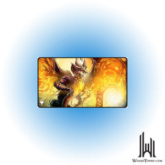 Playmat - Tarkir Dragonstorm - Betor, Kin to All (Black Stitched)
