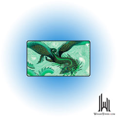 Playmat - Tarkir Dragonstorm - Teval, Arbiter of Virtue (Black Stitched)