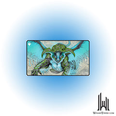 Playmat - Tarkir Dragonstorm - Ureni, the Song Unending (Black Stitched)