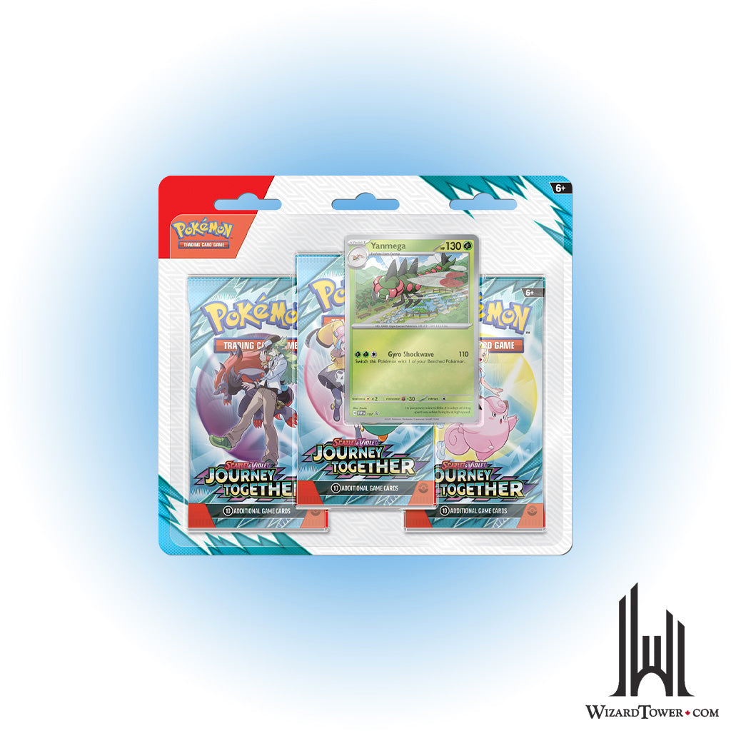 Pokemon Journey Together 3-Pack Blister – Wizard's Tower