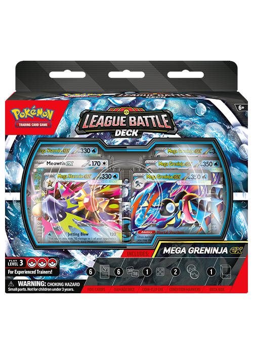Pokemon League Battle Deck - Mega Greninja Ex