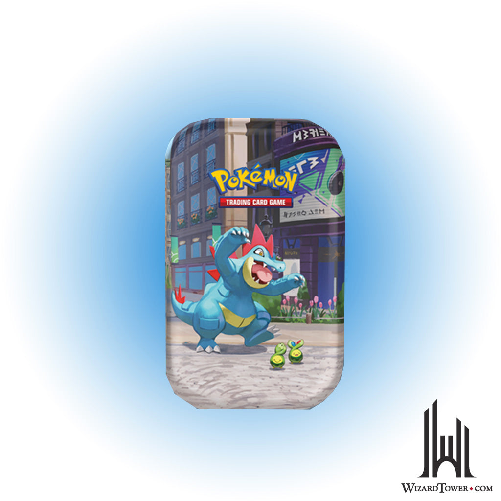 Pokemon Lumiose City Mini Tin - Feraligatr and Budew