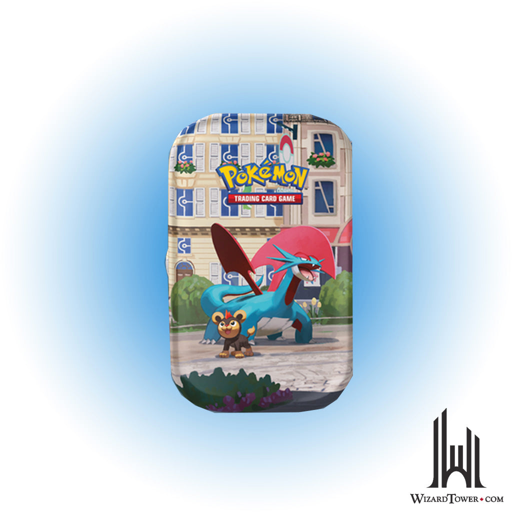Pokemon Lumiose City Mini Tin - Salamence and Litleo