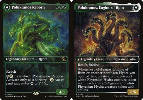 Polukranos Reborn // Polukranos, Engine of Ruin (0300) (Showcase) - Foil