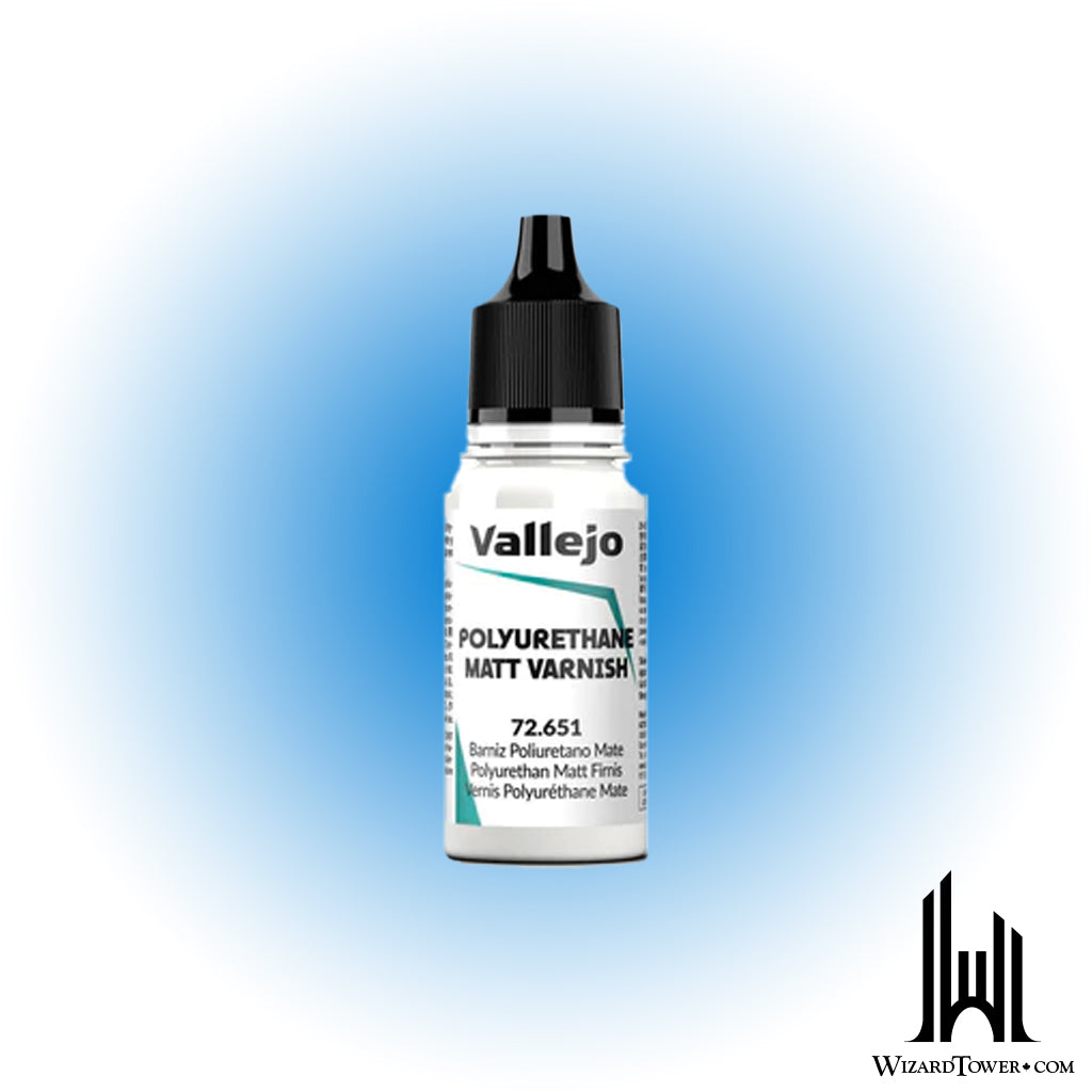 Vallejo Polyurethane Matt Varnish 651 - 18ml