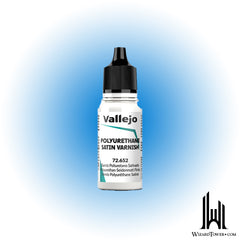 Vallejo Polyurethane Satin Varnish 652 - 18ml