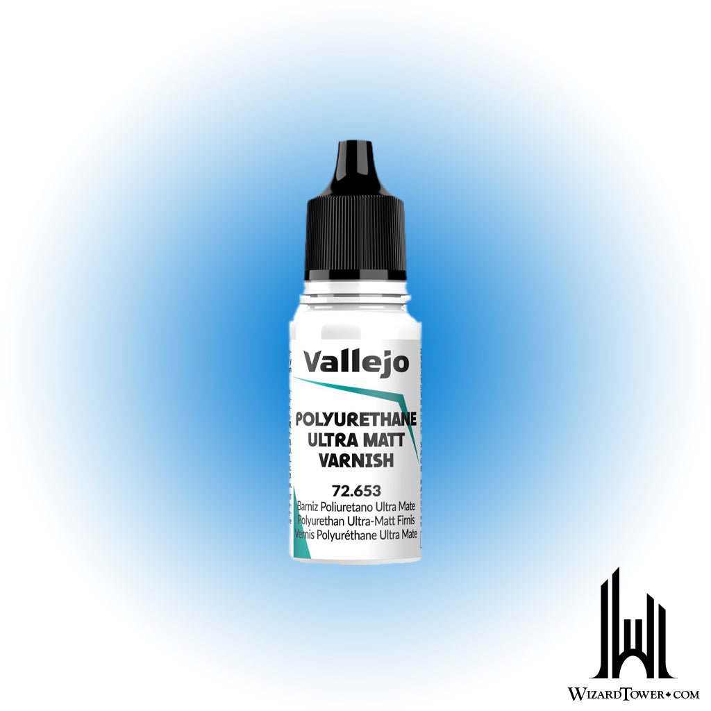 Vallejo Polyurethane Ultra Matt Varnish 653 - 18ml