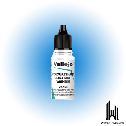 Vallejo Polyurethane Ultra Matt Varnish 653 - 18ml