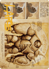 Precursor Golem (72/81) Art Card (ABRO) - Gold-Stamped Signature