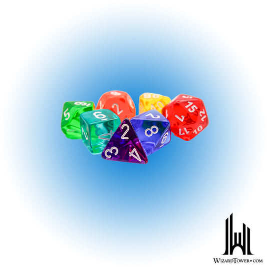 Dice Set - Prism Translucent GM and Beginner 7ct