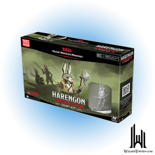 Unpainted Miniature - Dungeons & Dragons - Harengon Paint Kit