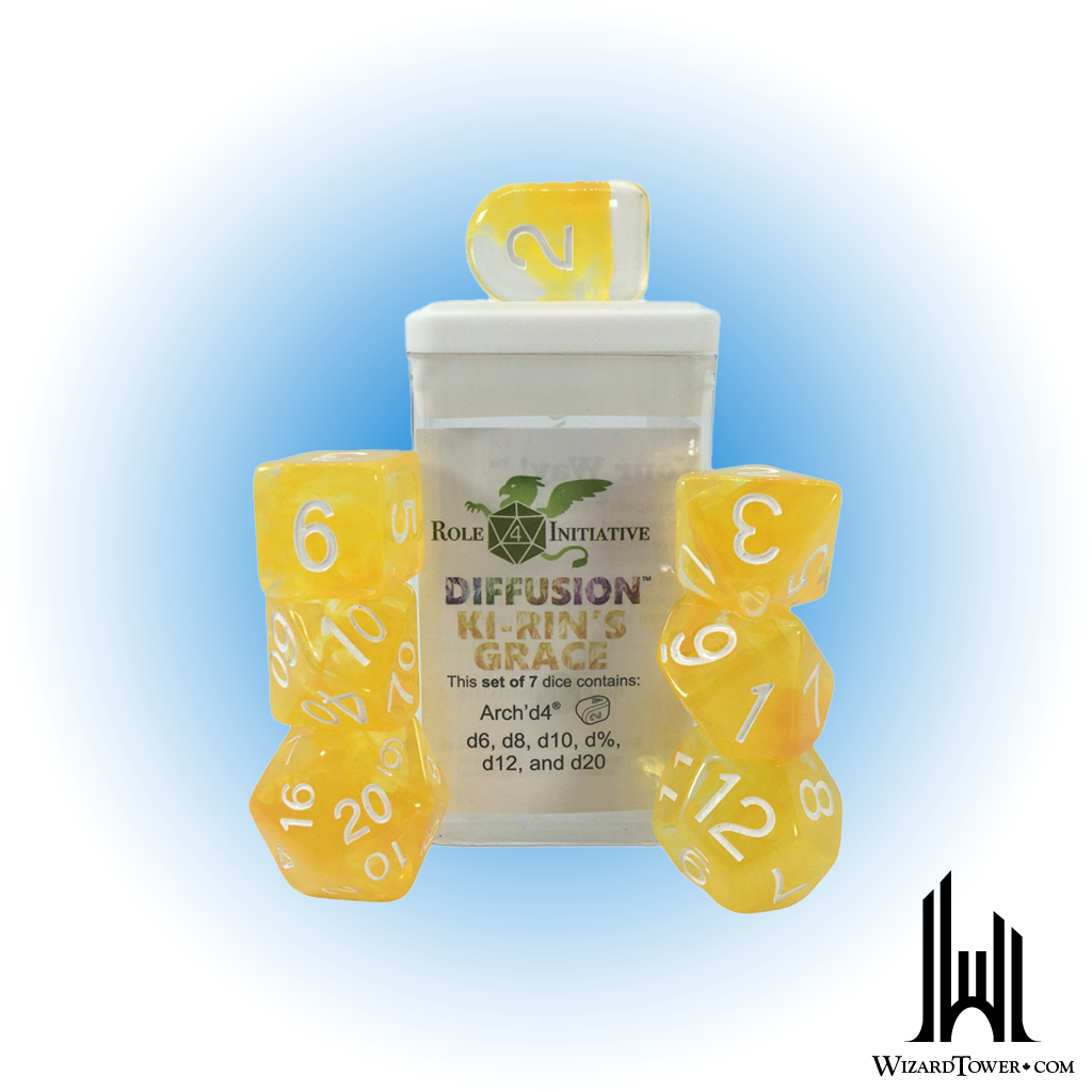 Dice Set - Diffusion Ki-Rin's Grace Symbol 7ct