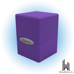 Deck Box - Satin Cube - Royal Purple 100+