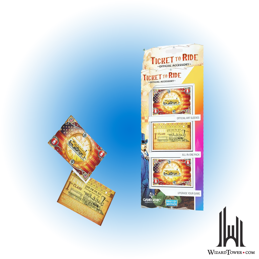 Deck Protectors - Ticket to Ride 152ct