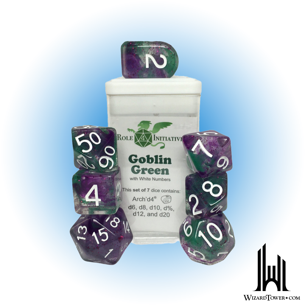 Dice Set - Diffusion Goblin Green 7ct