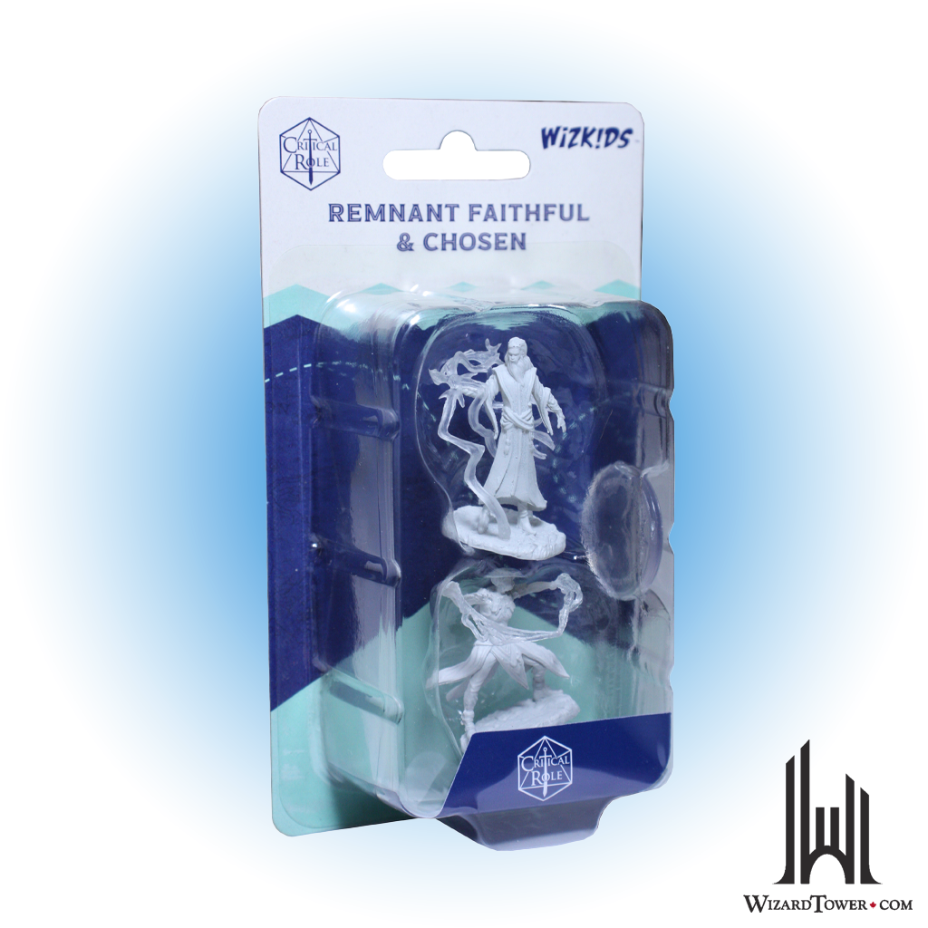 Unpainted Miniature - Critical Role - Remnant Cultist and Chosen