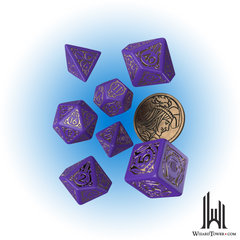 Dice Set - Witcher Dandelion Viscount De Lettenhove 7ct