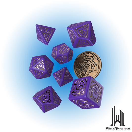 Dice Set - Witcher Dandelion Viscount De Lettenhove 7ct