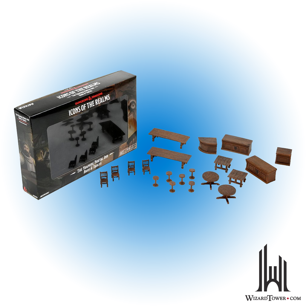 Dungeons & Dragons Figures - The Yawning Portal Inn Bars & Tables