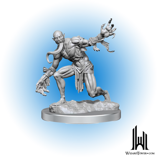 Unpainted Miniature - Dungeons & Dragons Frameworks - Ghast and Ghoul