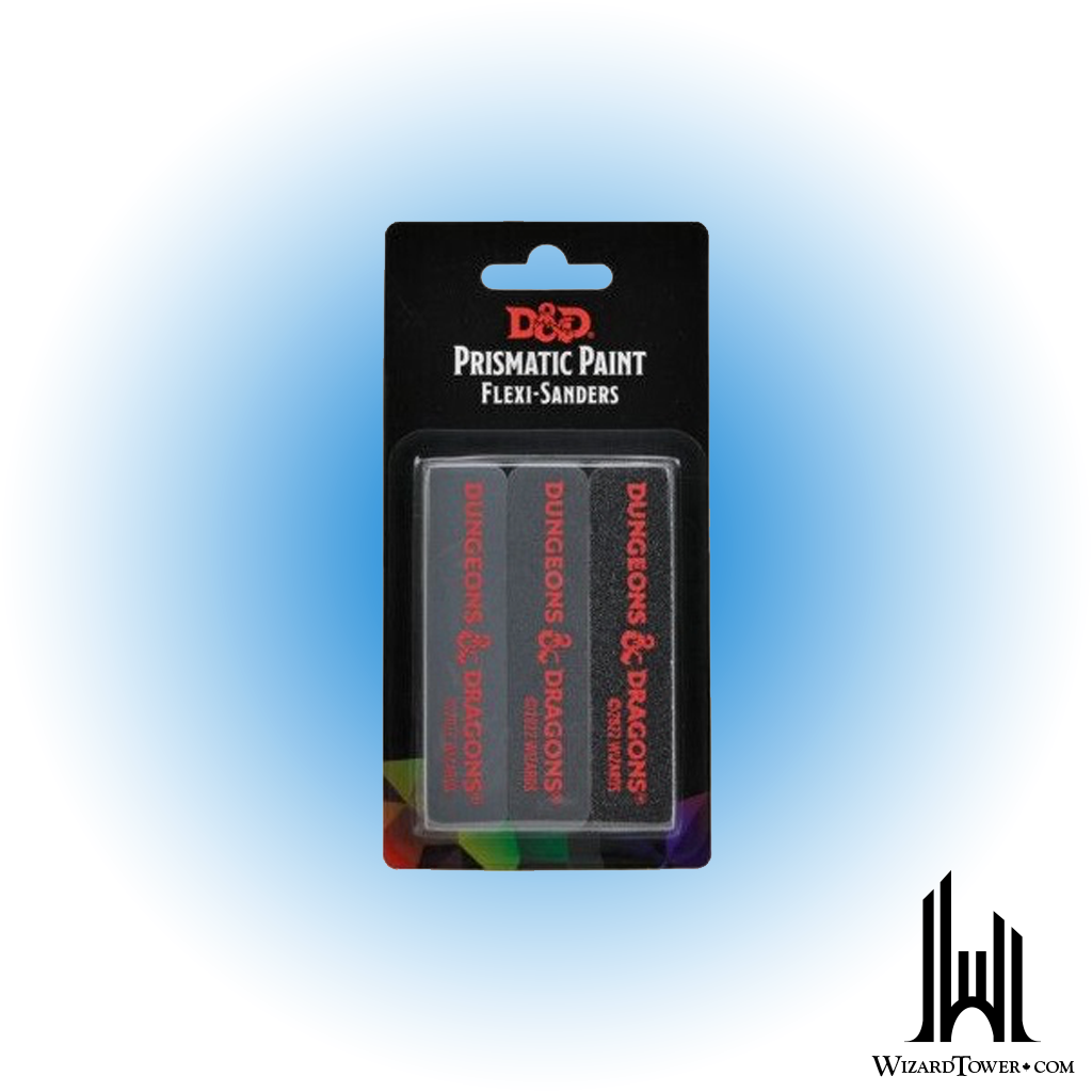 DnD Prismatic Paint Flexi-Sanders Dual Grit - 3 Qty
