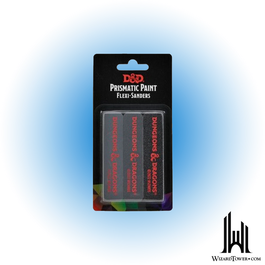 DnD Prismatic Paint Flexi-Sanders Dual Grit - 3 Qty