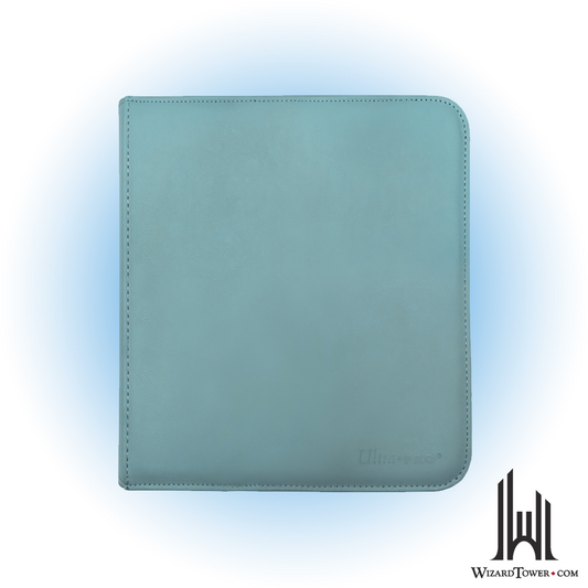 Binder - Zip Light Blue 12-Pocket