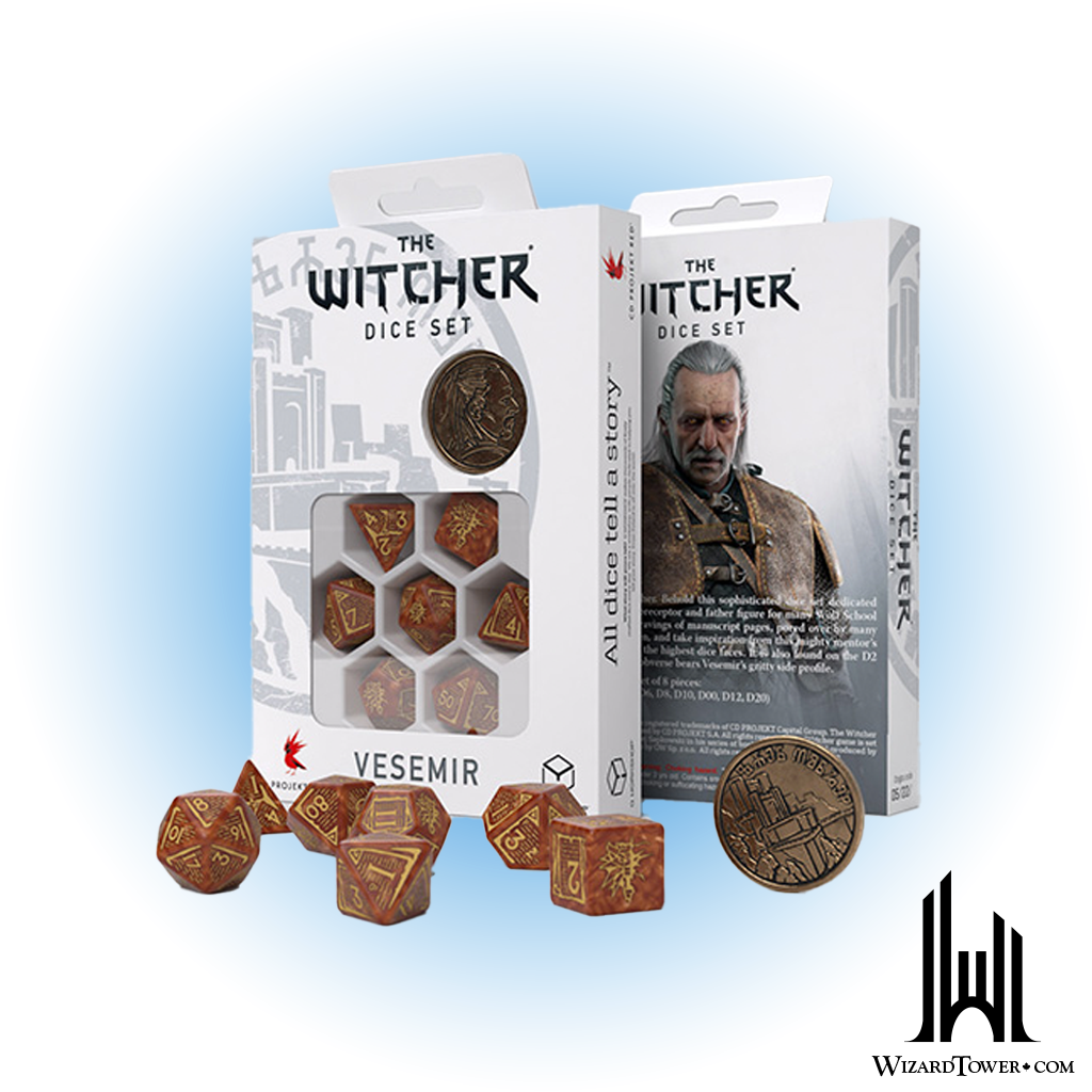 Dice Set - Witcher Vesemir Wise Witcher 7ct