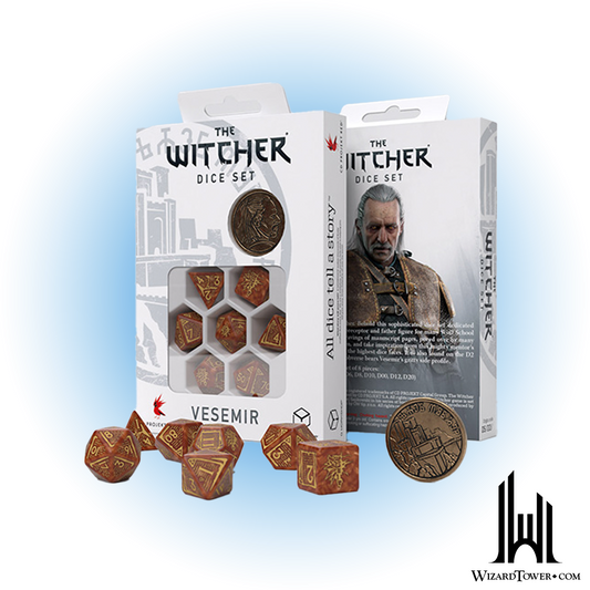 Dice Set - Witcher Vesemir Wise Witcher 7ct