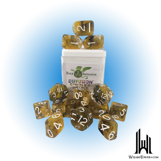 Dice Set - Diffusion Sphinx's Riddle Symbol 15ct