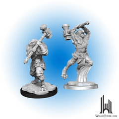 Unpainted Miniature - Critical Role - Ravenite Half-Dragon