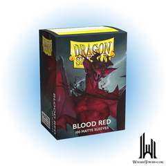 Deck Protectors - Dragon Shield Matte Blood Red 100ct