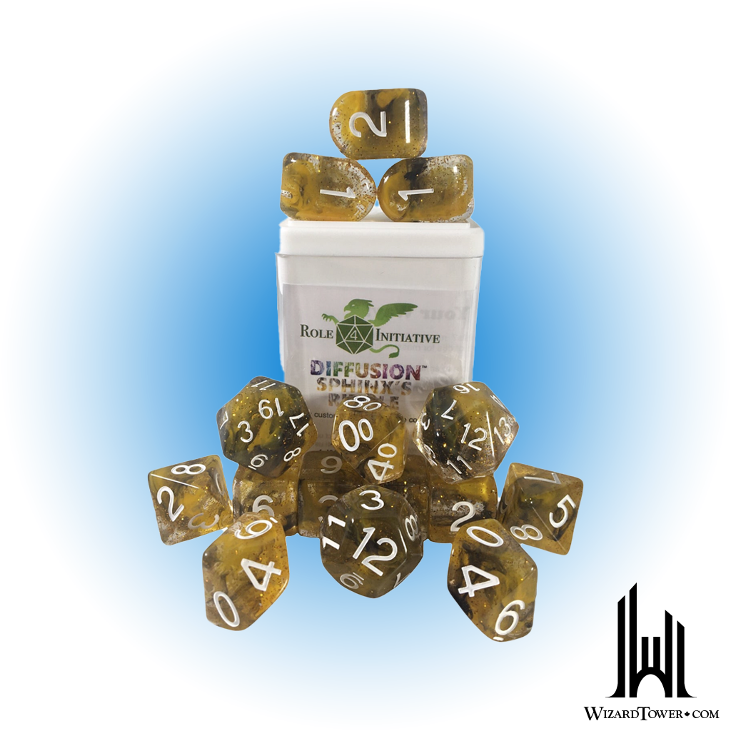 Dice Set - Diffusion Sphinx's Riddle 15ct