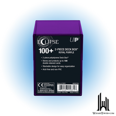 Deck Box - 2-Piece - Royal Purple 100+