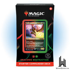Magic the Gathering Starter Commander Deck - Draconic Destruction (RG)