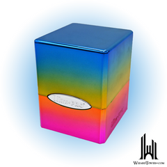 Deck Box - Satin Cube - Rainbow Fish 100+