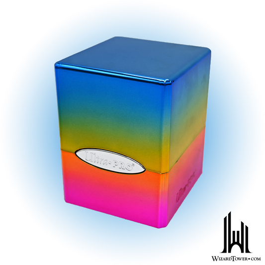 Deck Box - Satin Cube - Rainbow Fish 100+