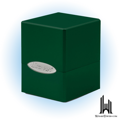 Deck Box - Satin Cube - Hi-Gloss Emerald 100+