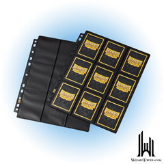 Card Holder Sheet - Side Loader Non-Glare 18-Pocket Box of 50