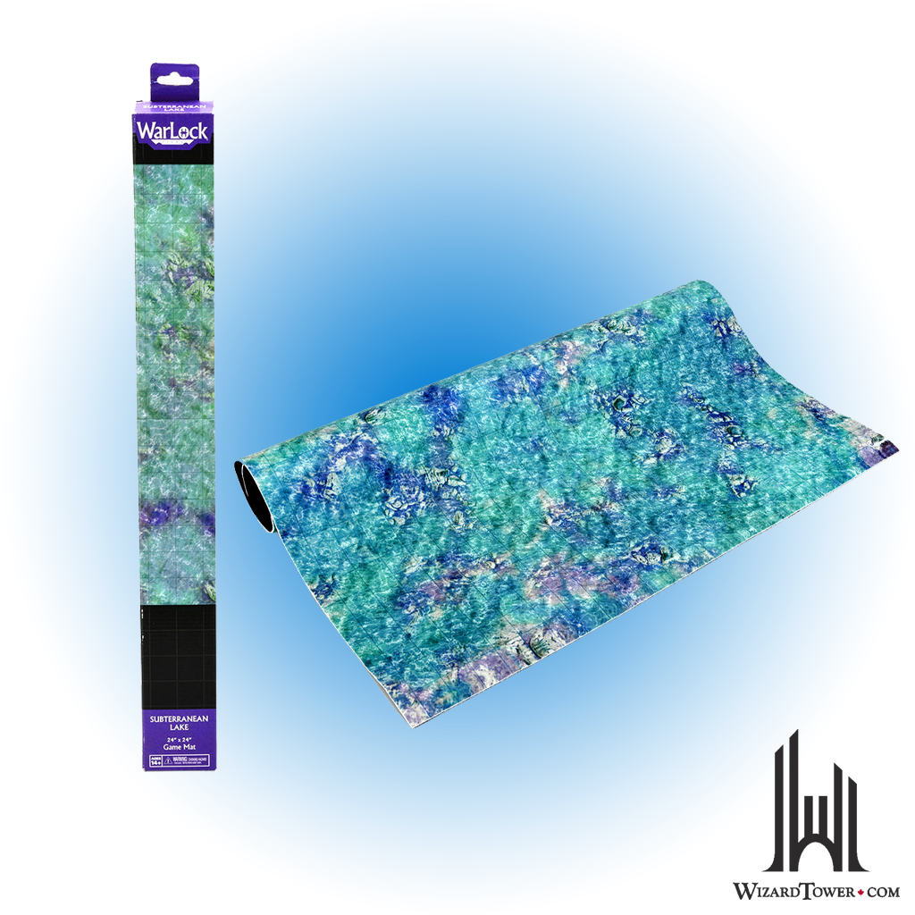 Dungeon Dressing - Warlock Tiles - Subterranean Lake Caverns Game Mat