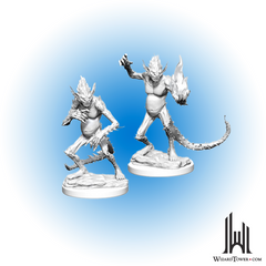 Unpainted Miniature - Dungeons & Dragons - Barbed Devils